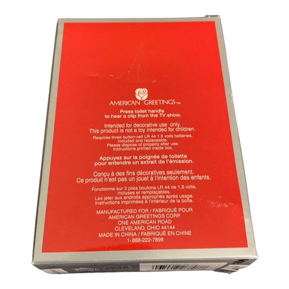 NWT 2010 South Park Stan Toilet Christmas Tree Ornament Sound Clips From TV Show - Picture 9 of 9